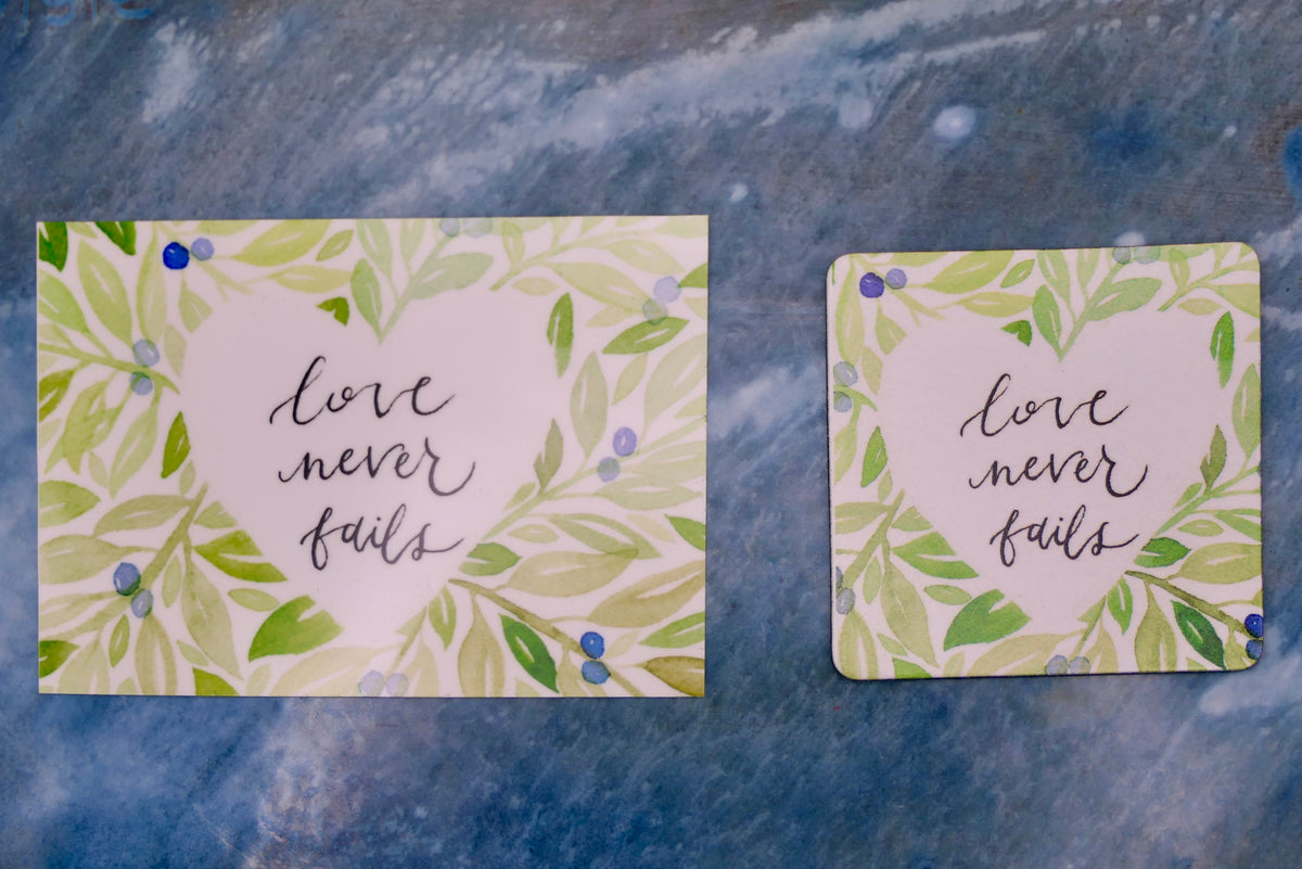 Love never fails