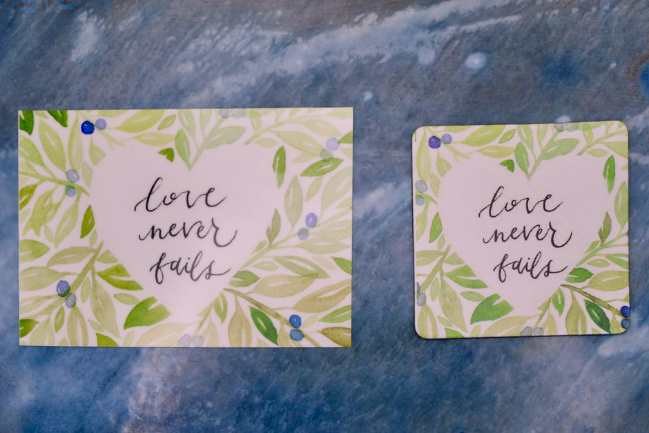 Love never fails