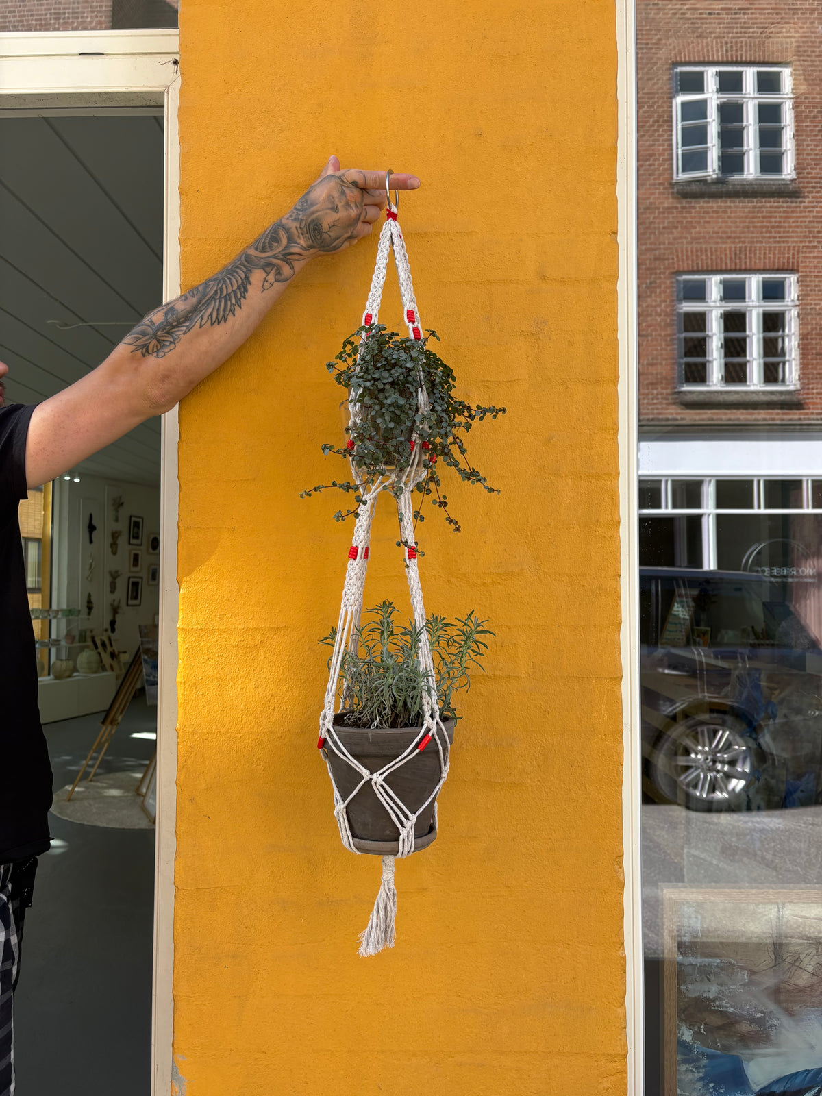 Double Macramé hanger
