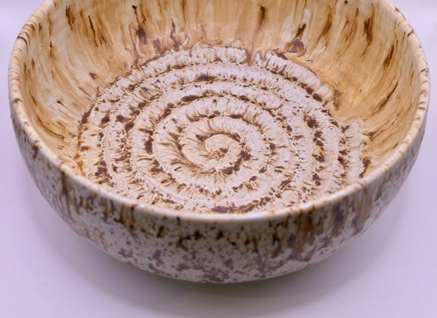 Spiralformet skål