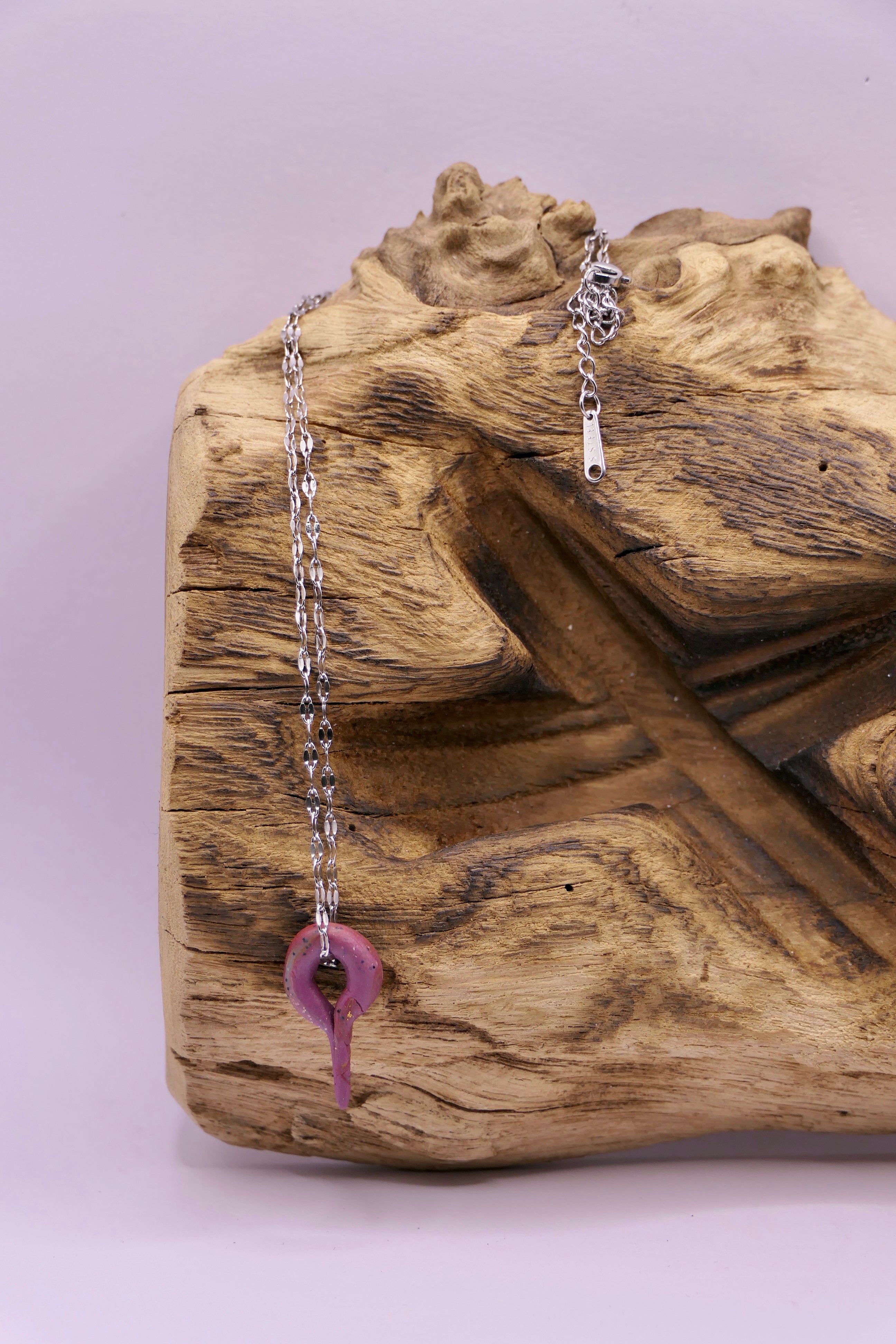Polymer clay pendant | Necklace