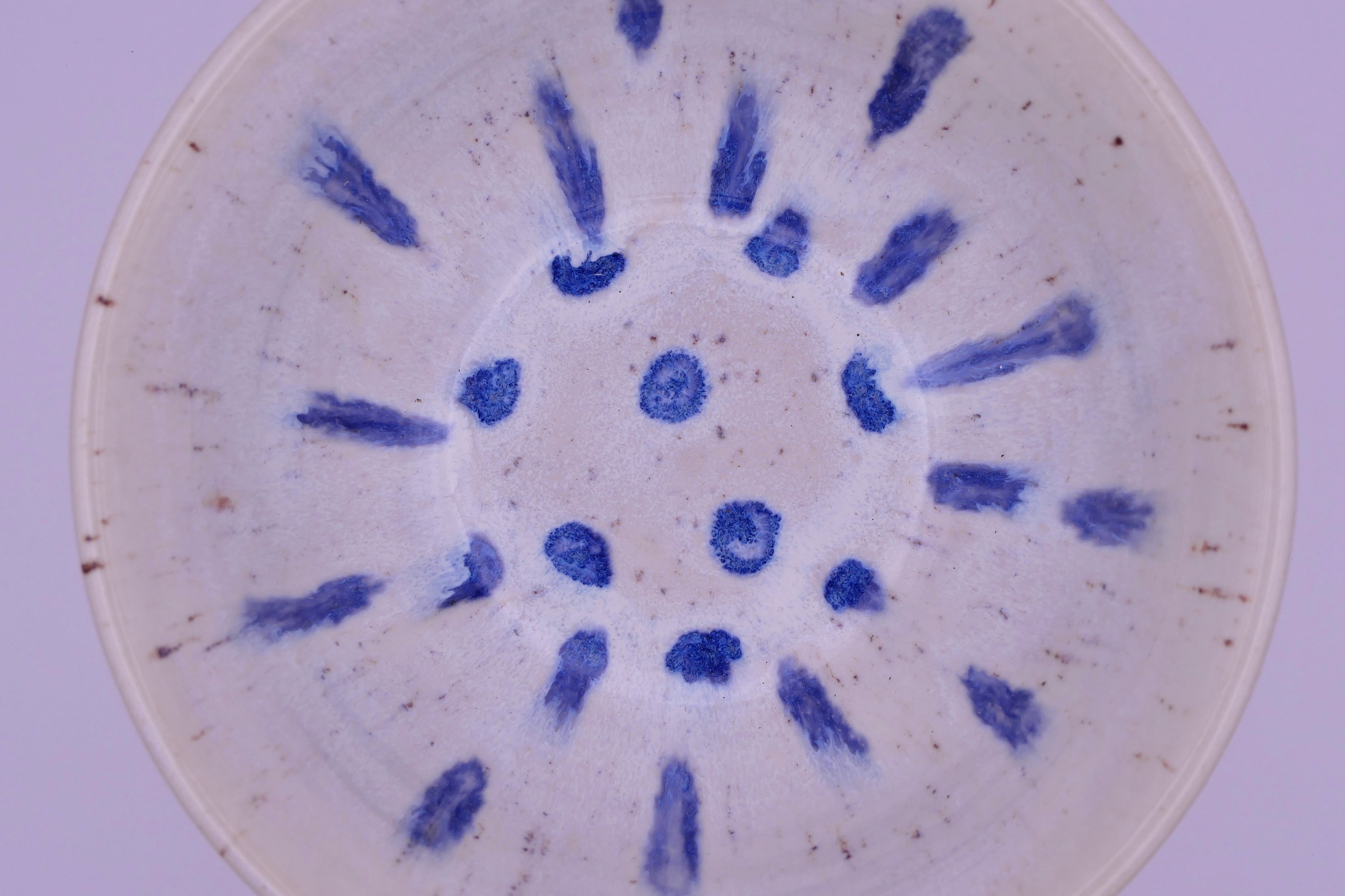 Blue dots bowl