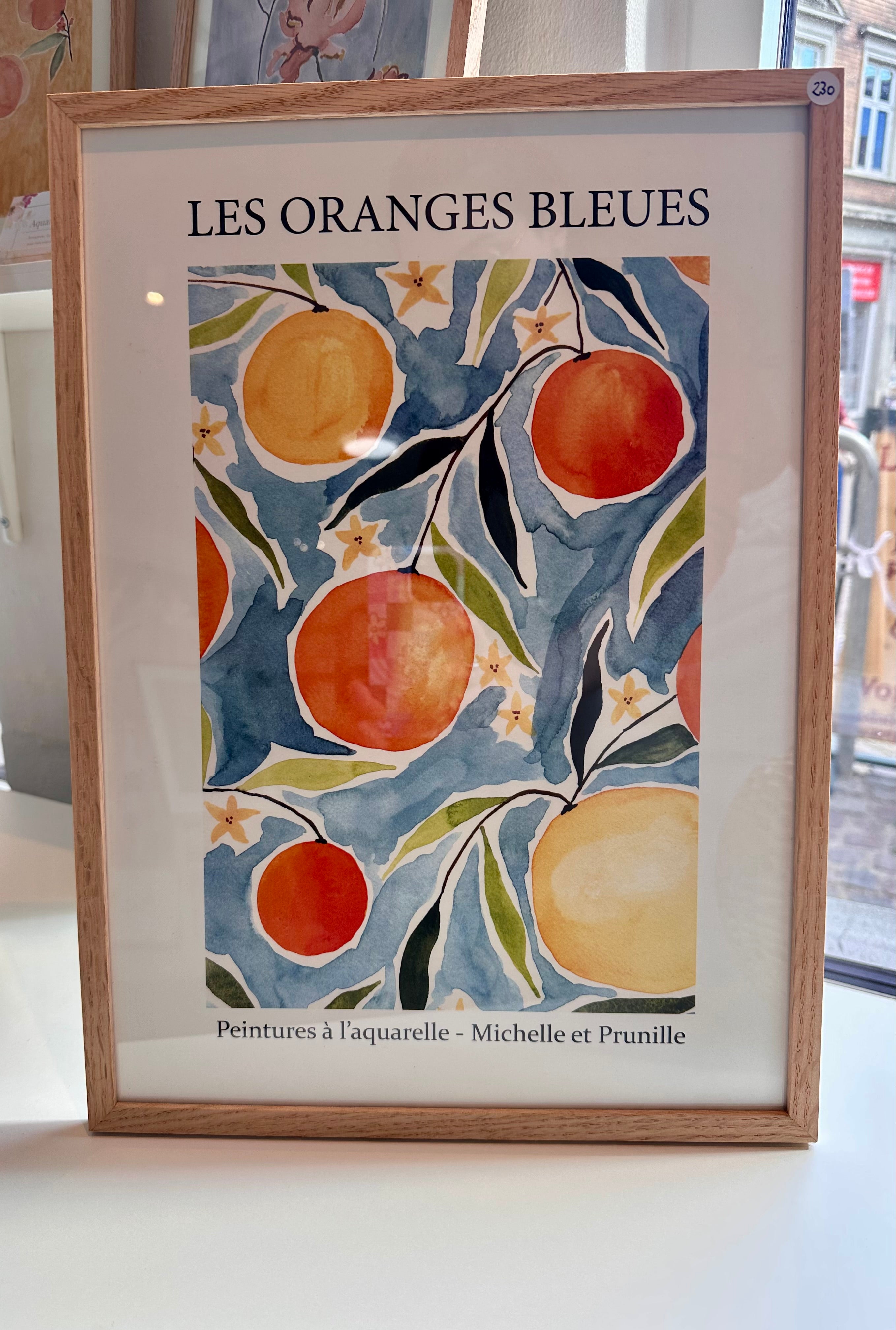 Les oranges bleues