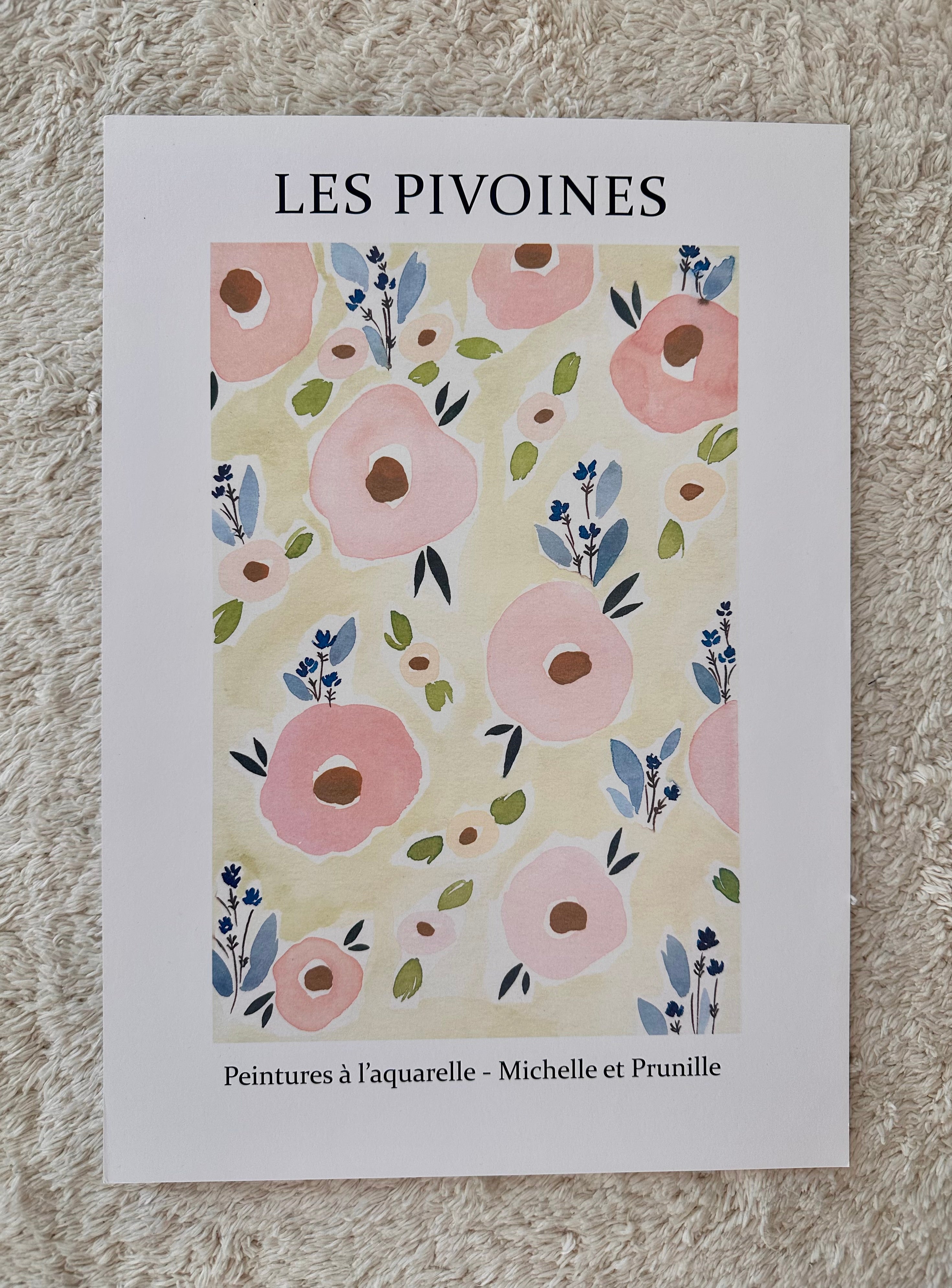 Les pivoines