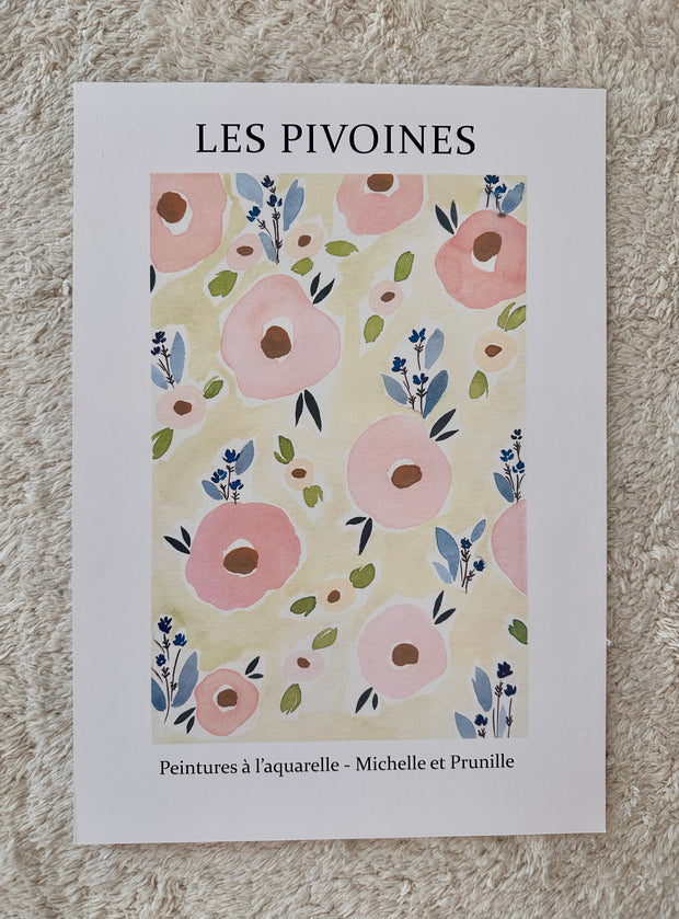 Les pivoines
