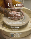 Claydate | September 24th 17.30-20.00