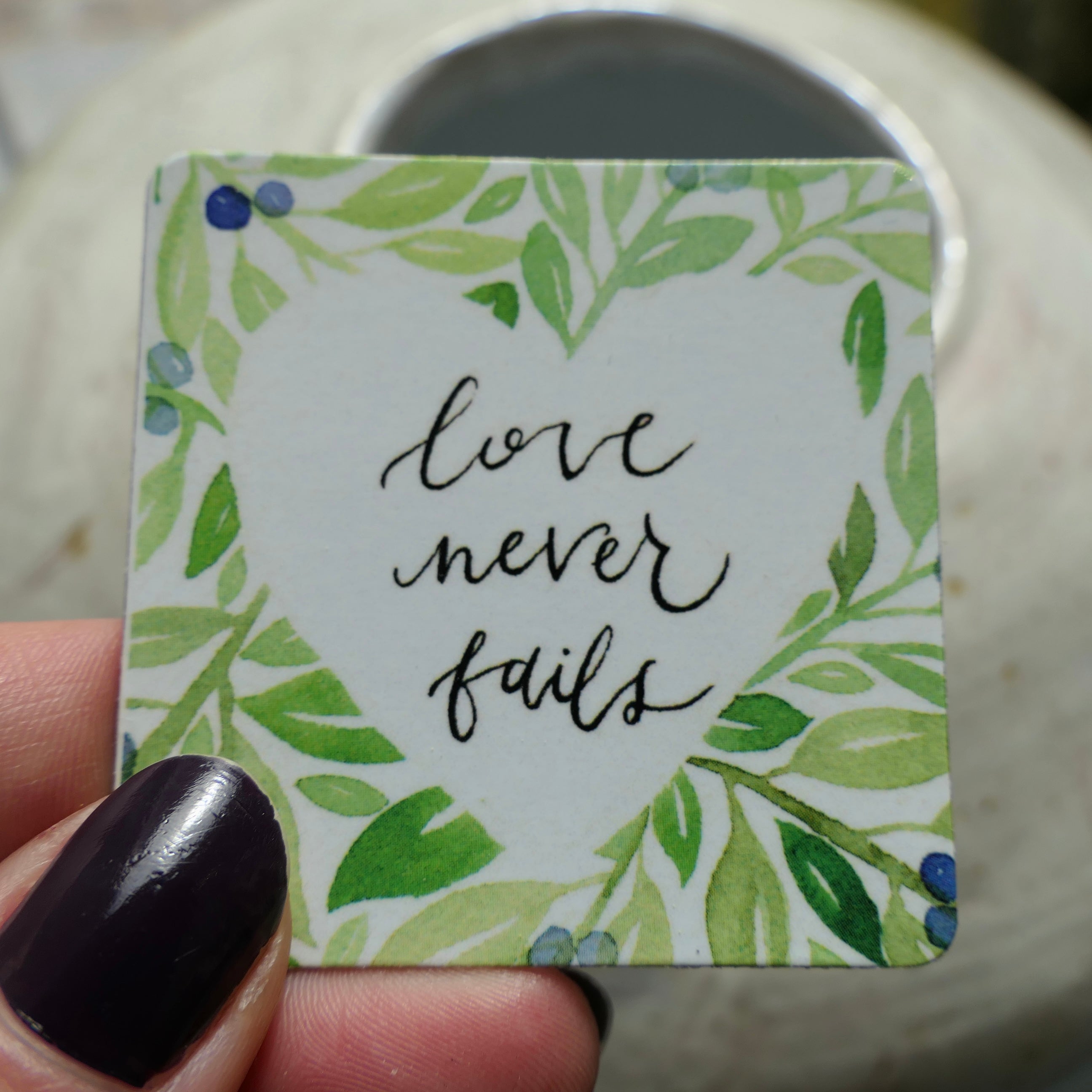 Love never fails