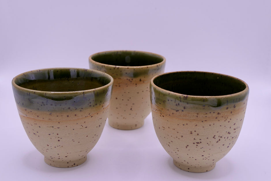 Green espresso cup