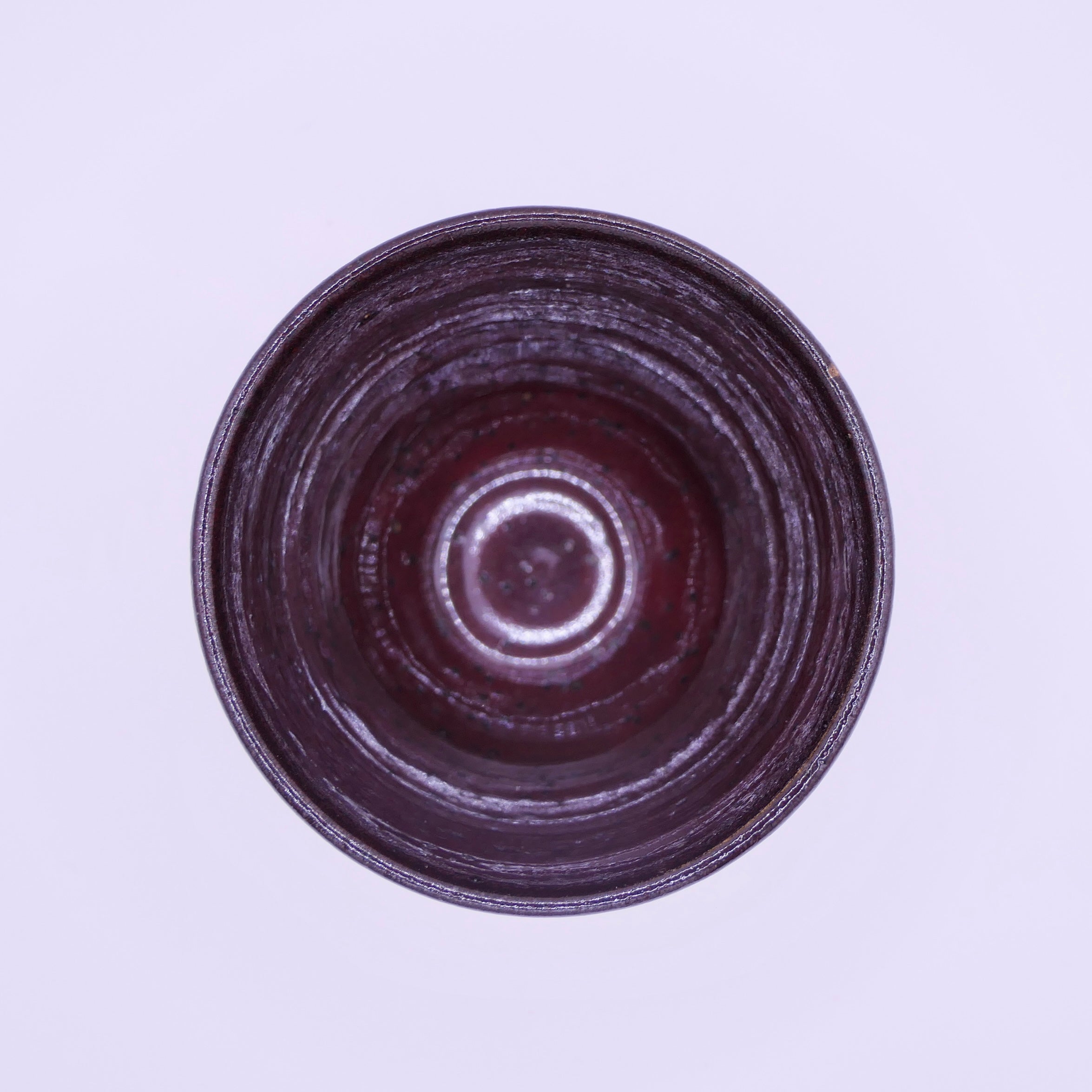 Burgundy espresso cup
