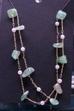 Aventurine chain necklace