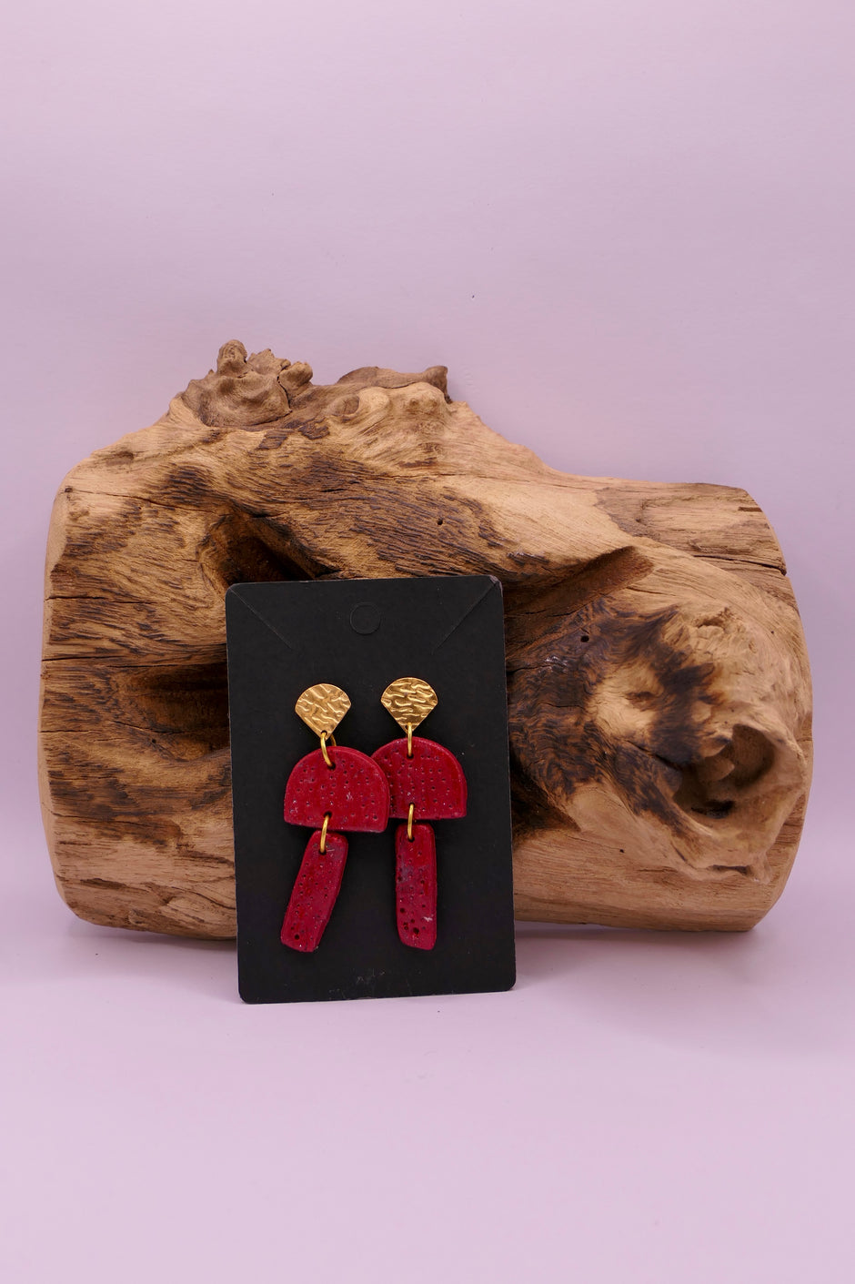 Red mushroom | Earrings