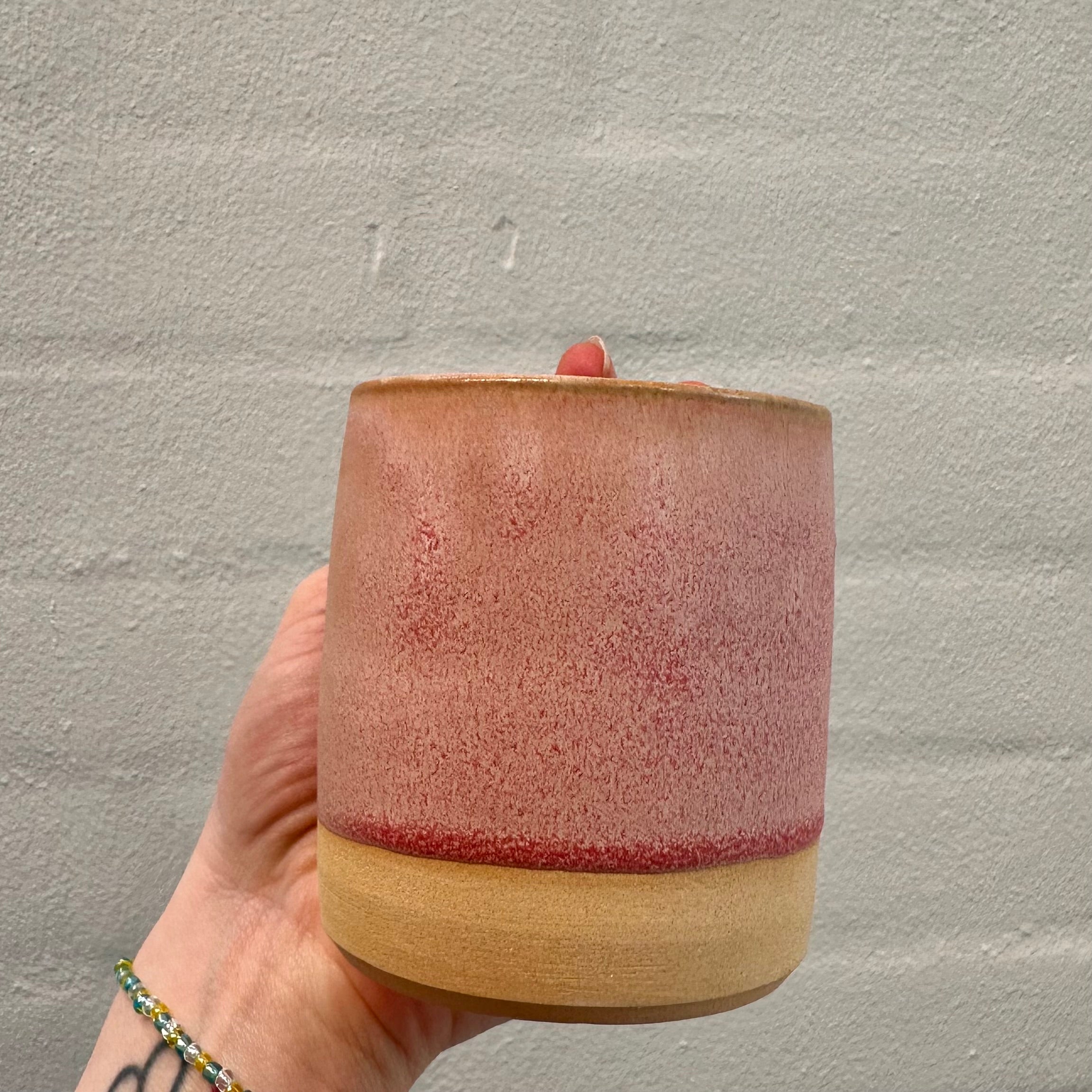 Pink cup