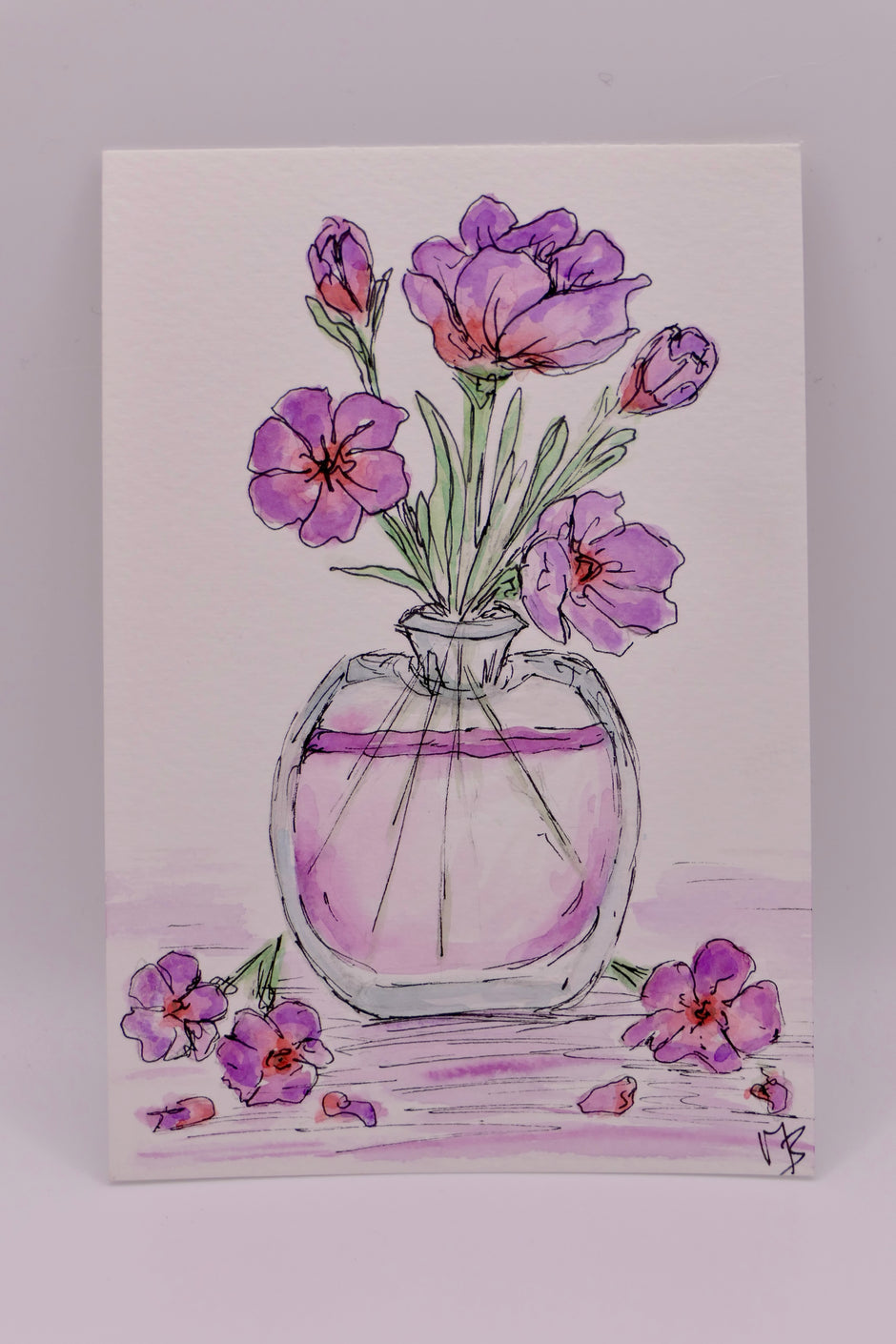 Purple flowers