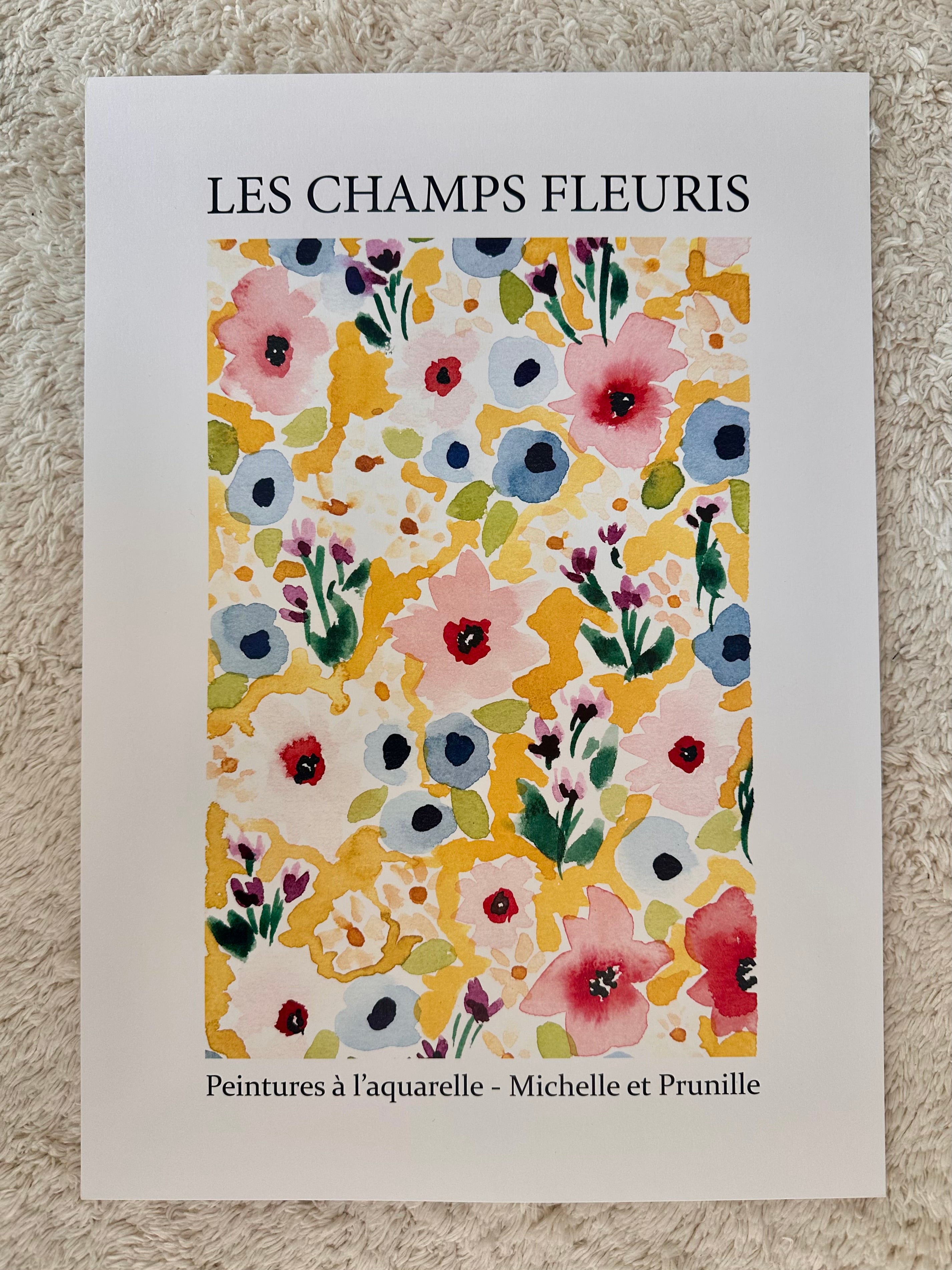 Les champs fleuris