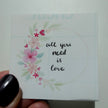 All you need is love