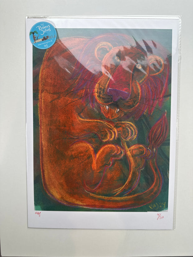 Løven Print