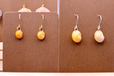 Yellow Beach snails | Earrings