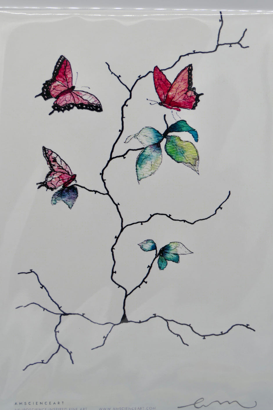 Butterflies | Neuronal dendrites and synapses