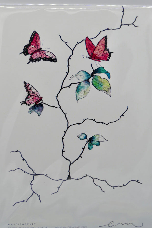 Butterflies | Neuronal dendrites and synapses