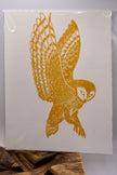 Owl | Linocut print