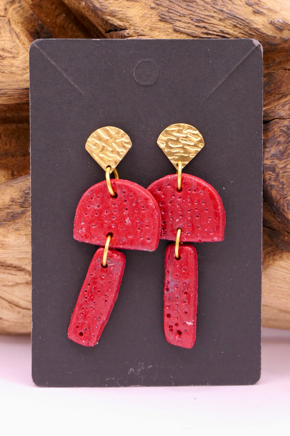 Red mushroom | Earrings