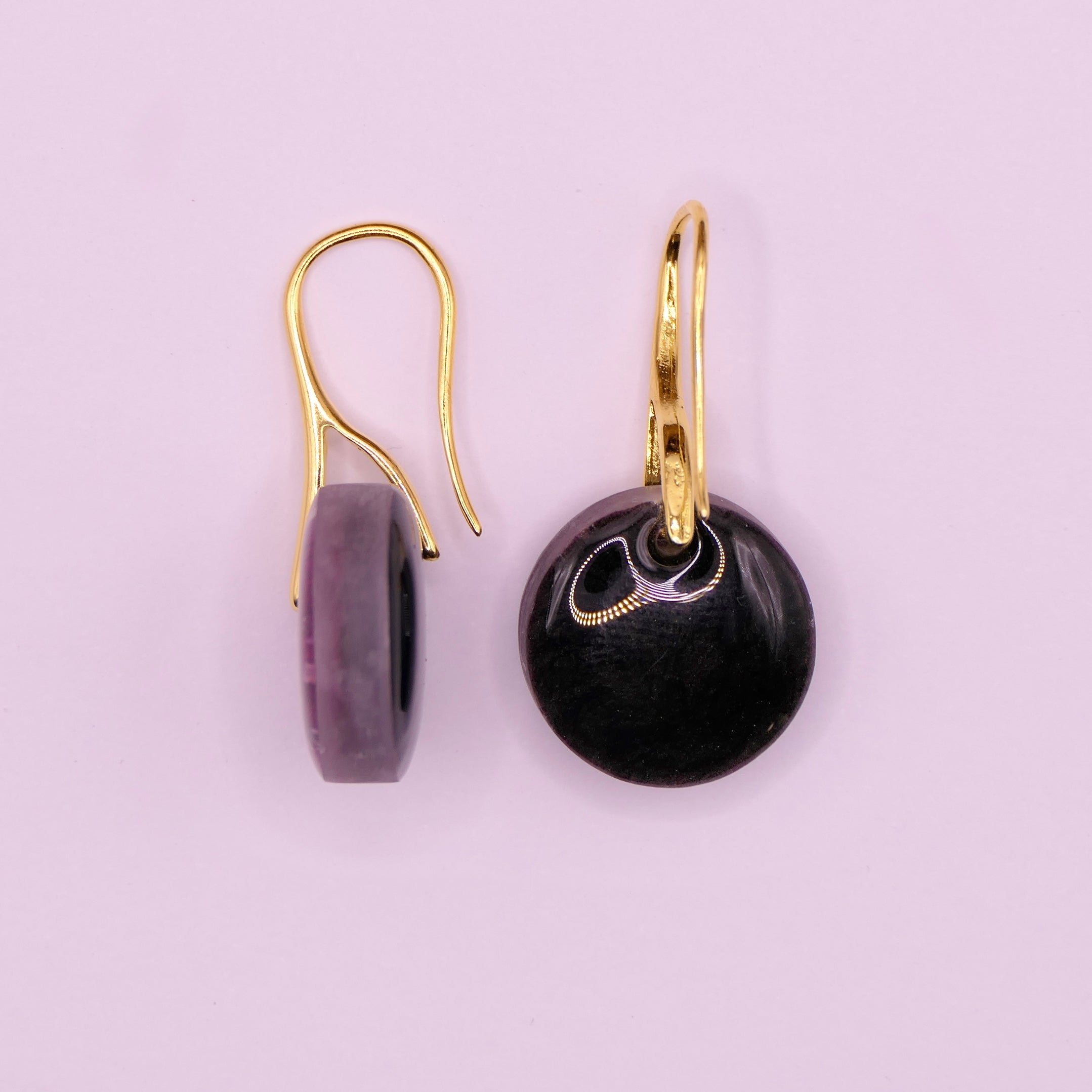 Pink flower | Earrings