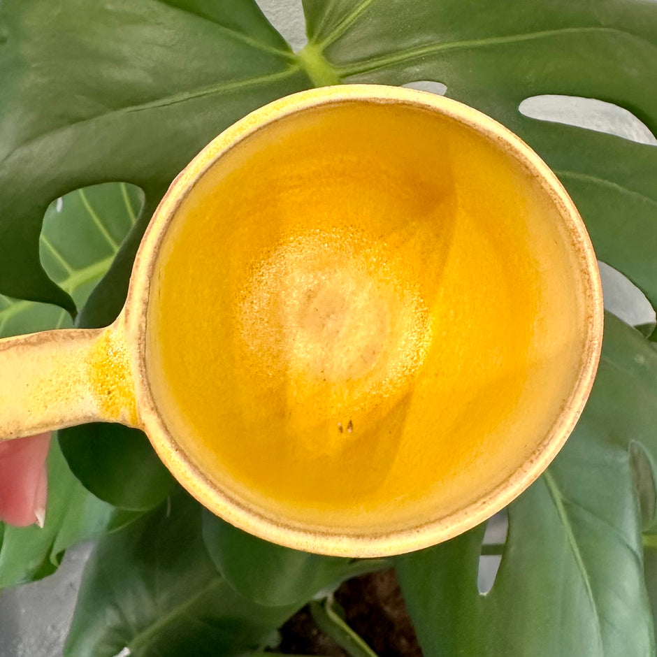 Yellow cup