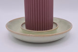 Flat candle holder