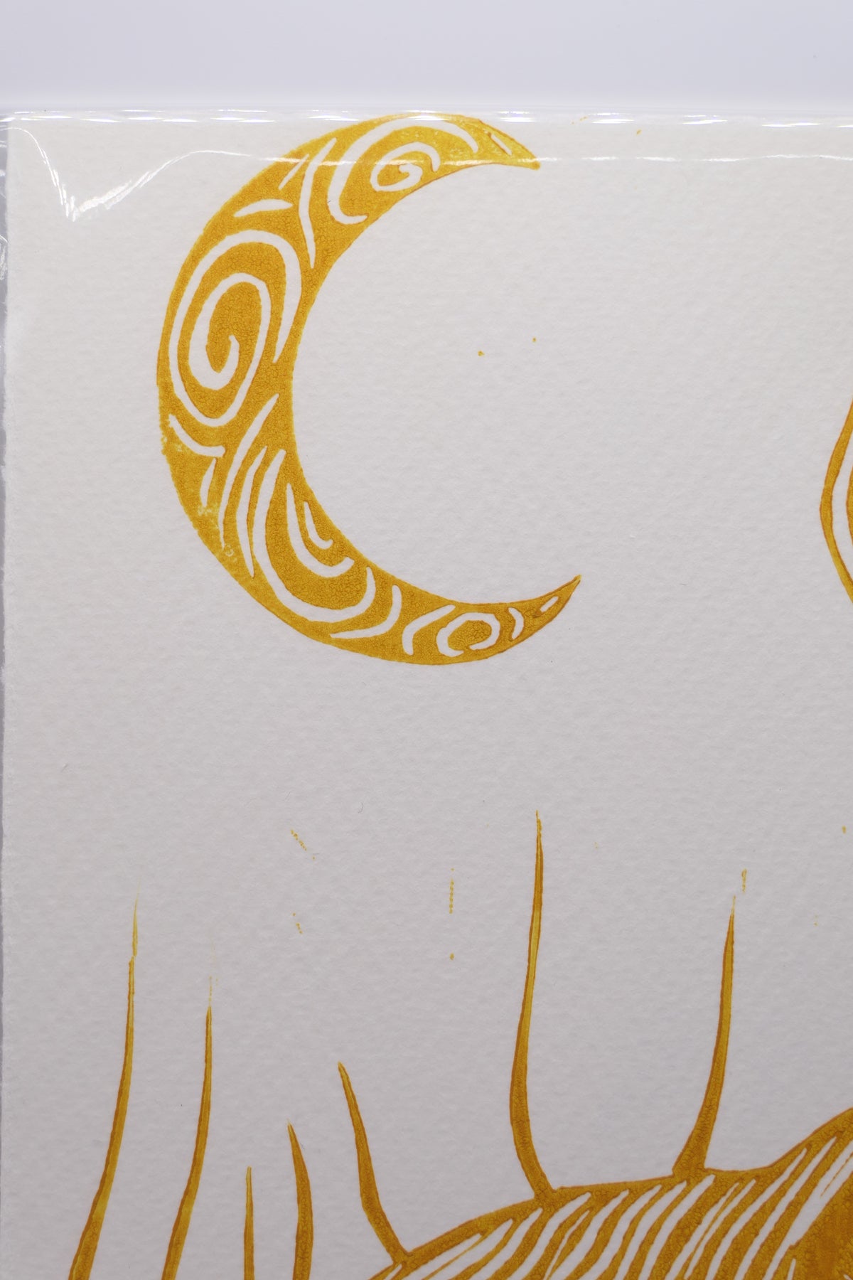 Hare | Linocut print