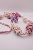Big crocheted necklace