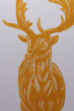 Deer | Linocut print