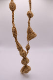 Music theme crocheted necklace