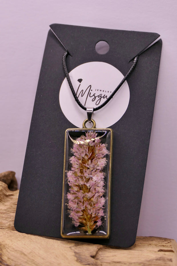 Bistort flower | Pendant