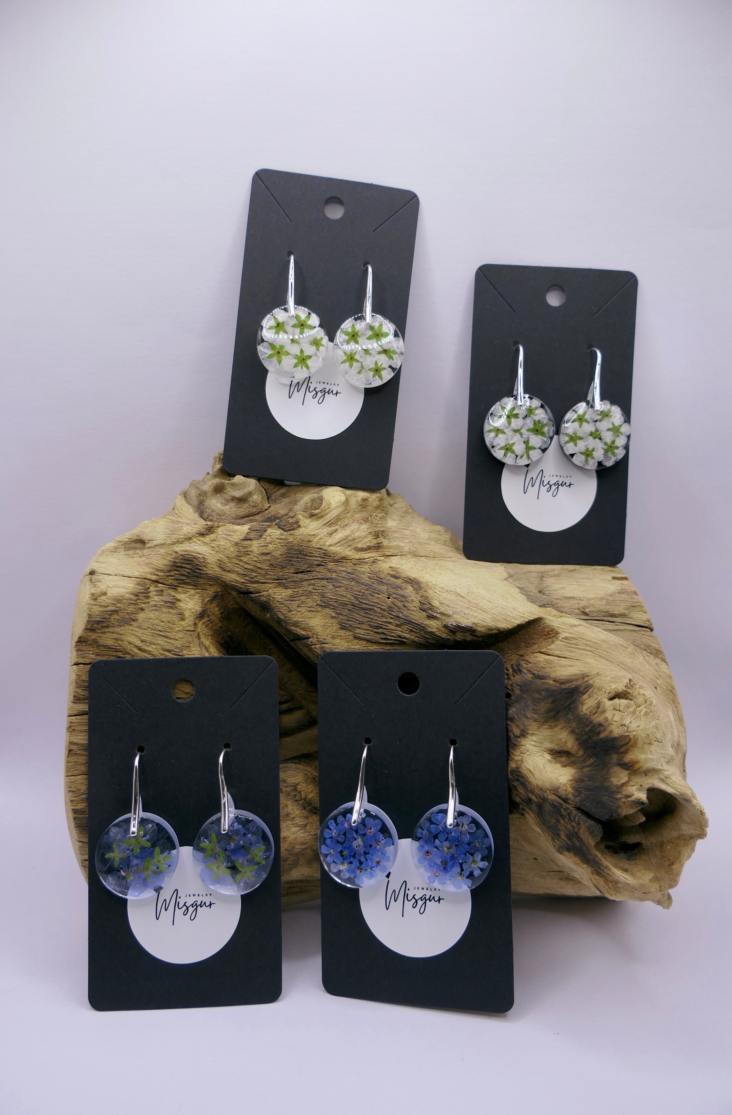 Apple blossoms - Earrings