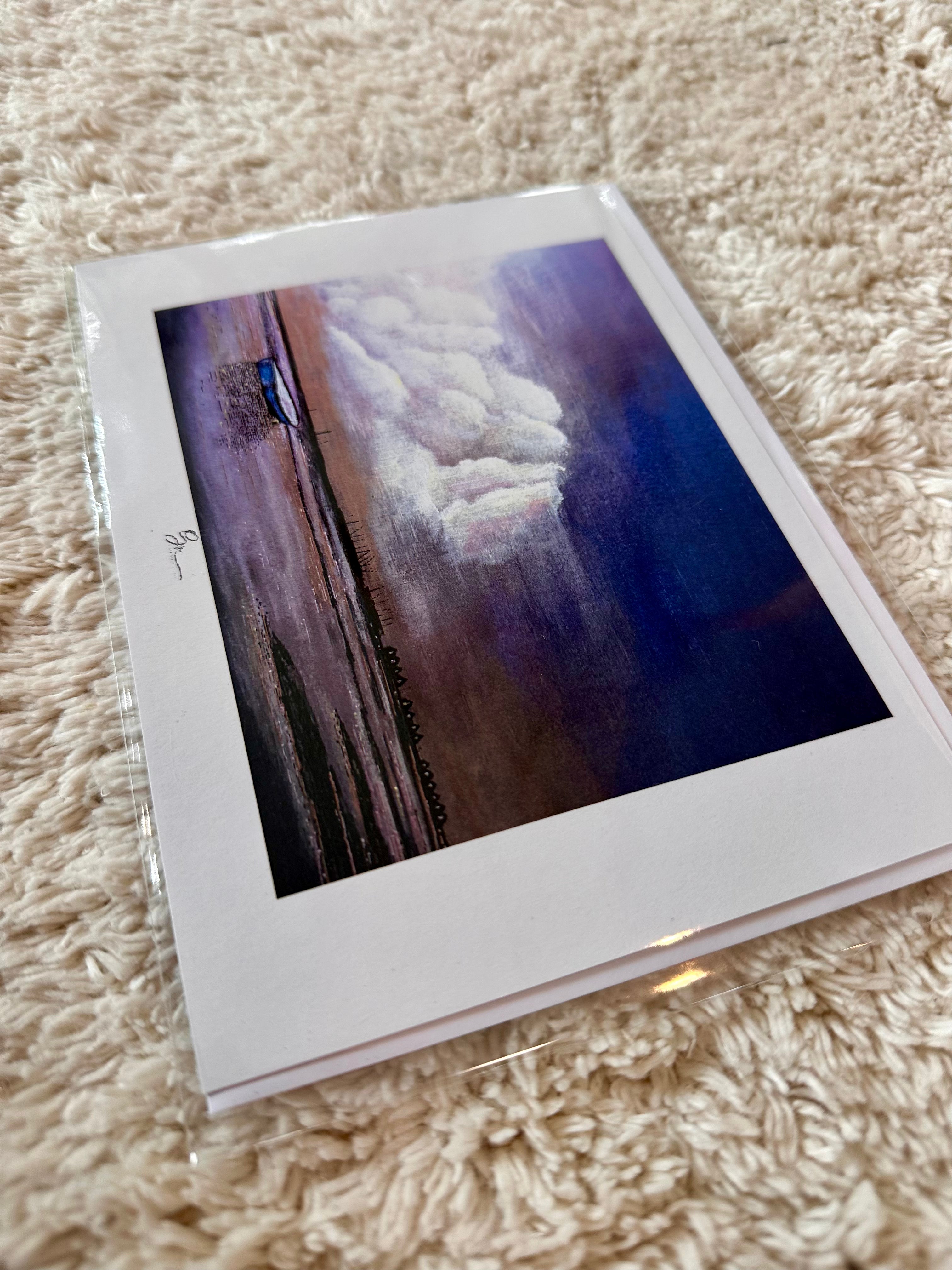Østerhurup by morning | Greeting card