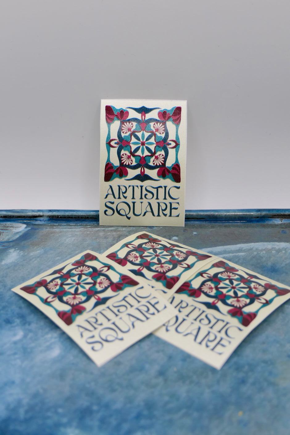 Artistic Square sticker