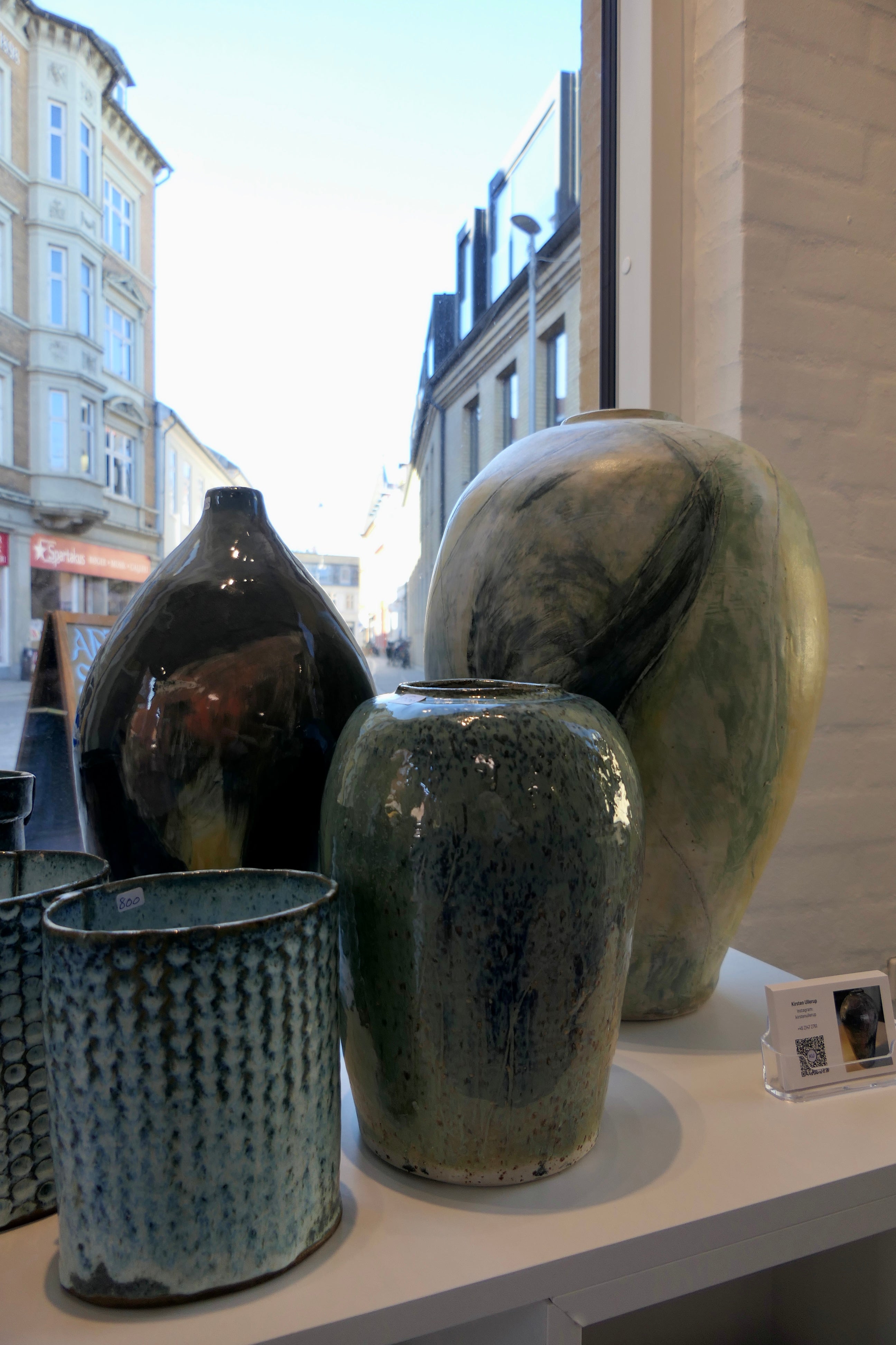Mørk vase