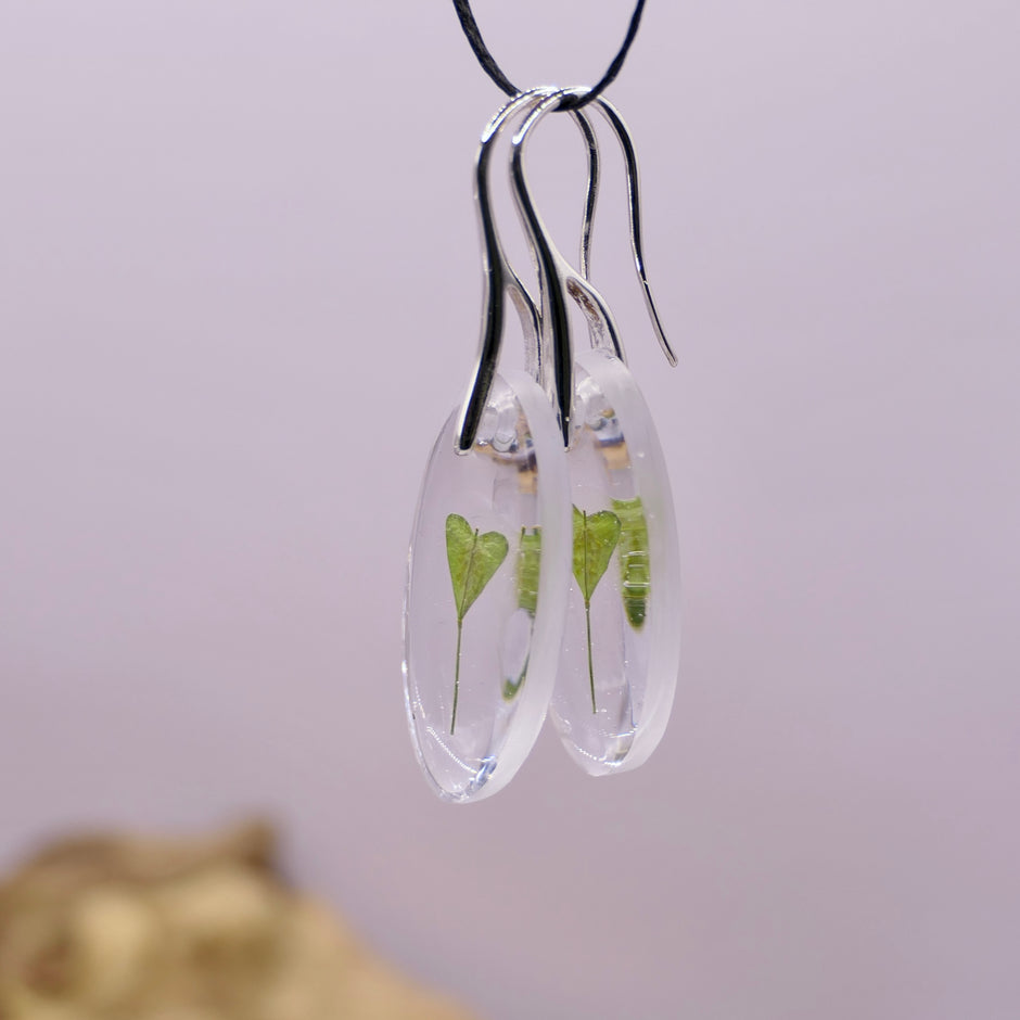 Shepherd’s purse | Earrings