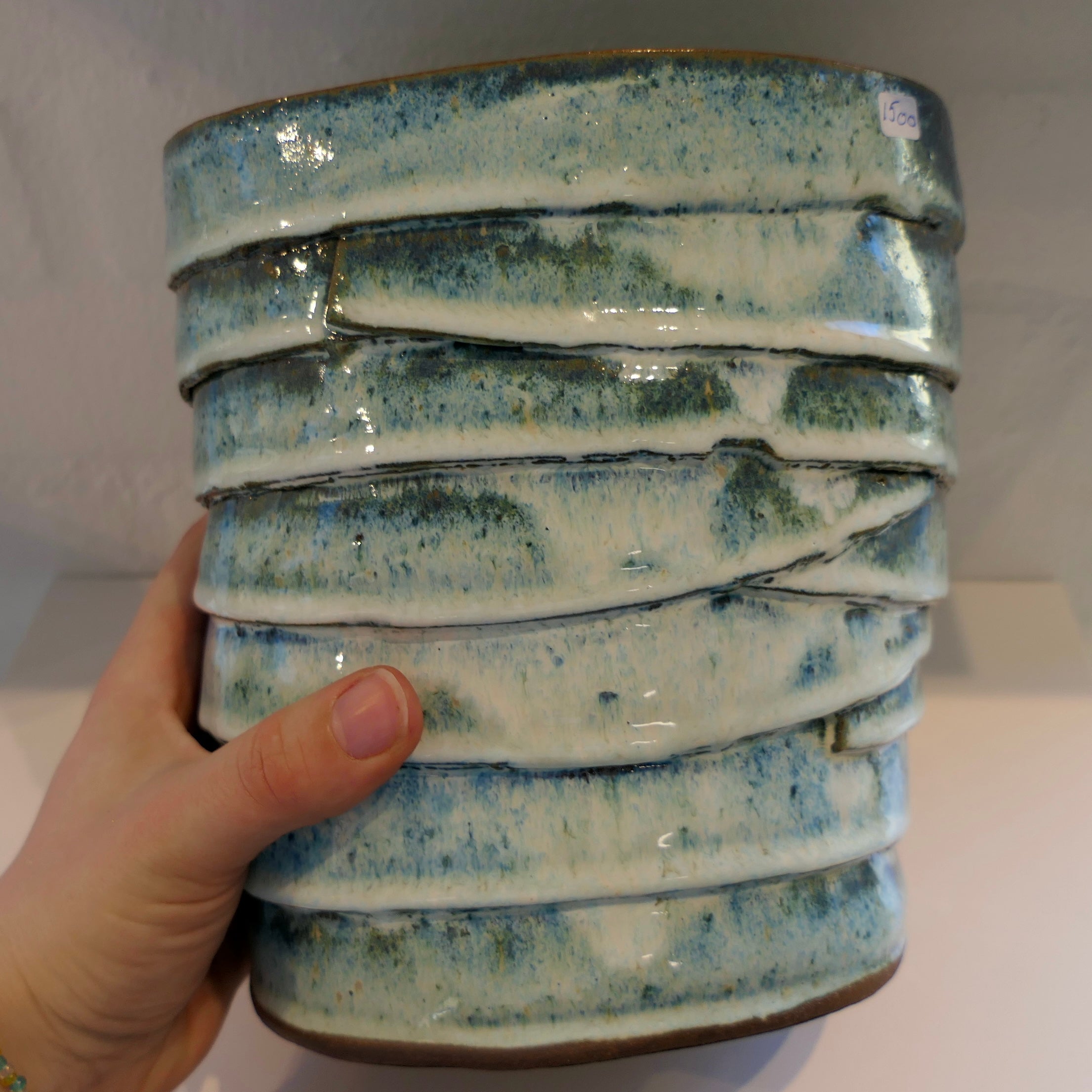 Blå vase lll