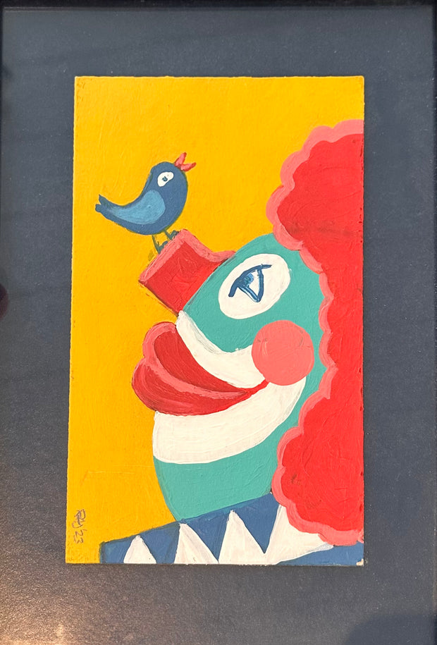 Clown & bird