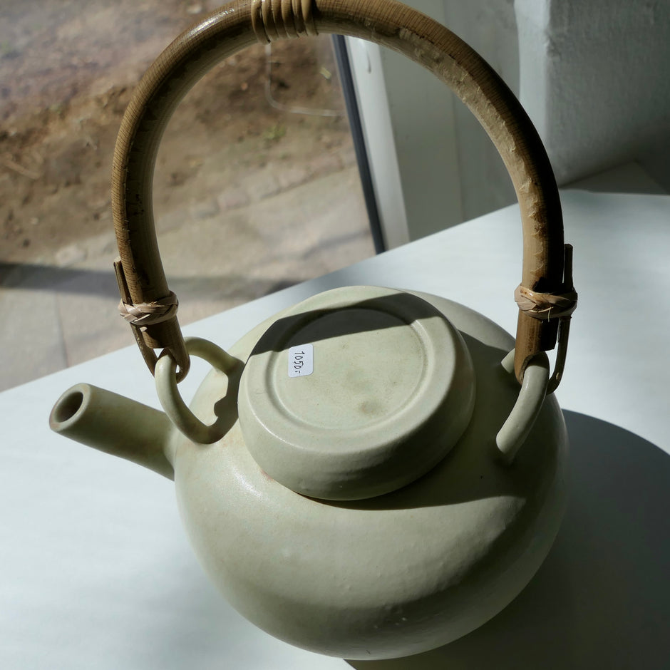 Lysegrønne/celadon tekander