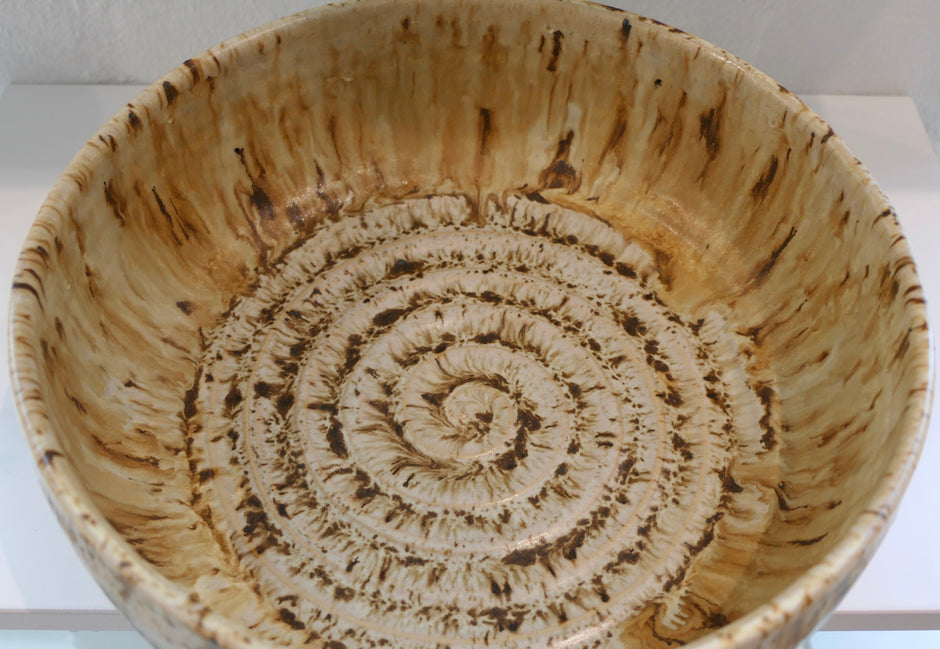 Spiralformet skål