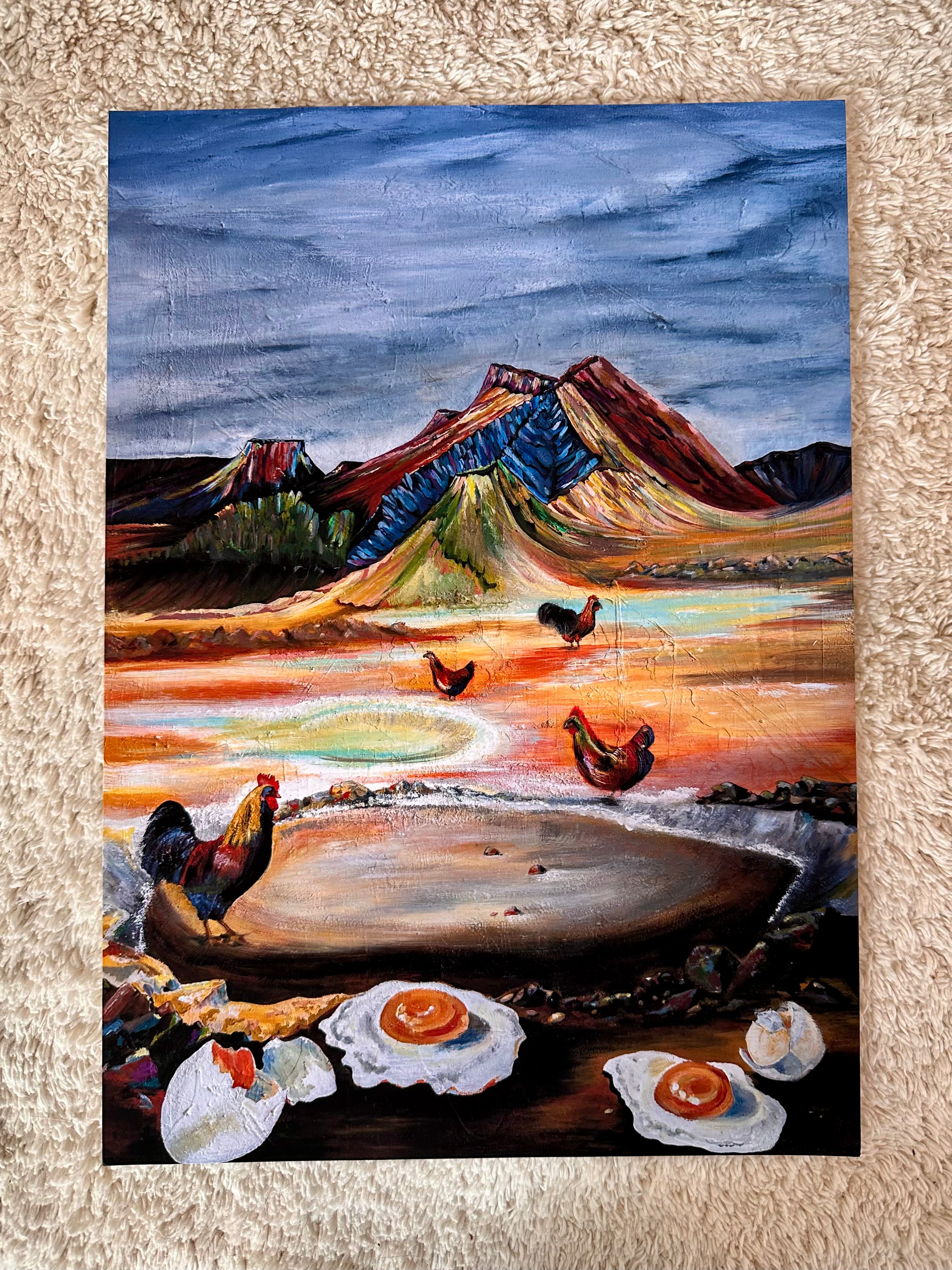 Sulphur and silence | Print