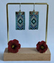 Textured fabric Earrings