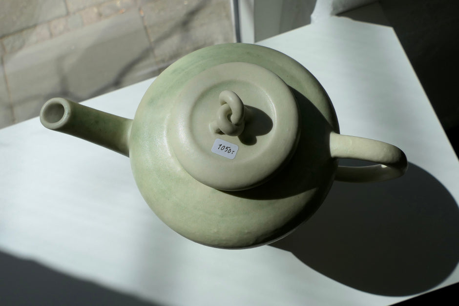 Lysegrønne/celadon tekander