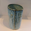 Blå vase