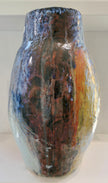 Rød vase