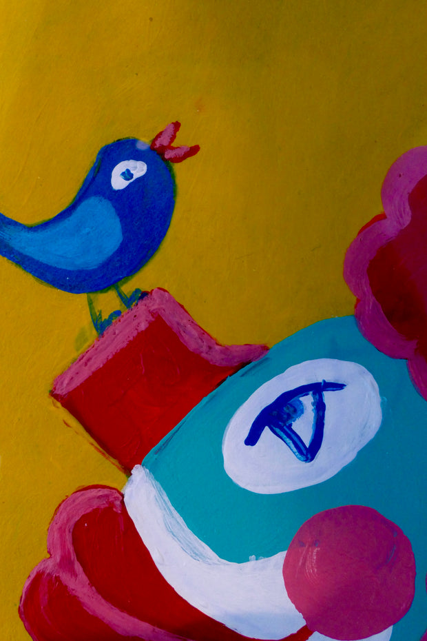 Clown & bird