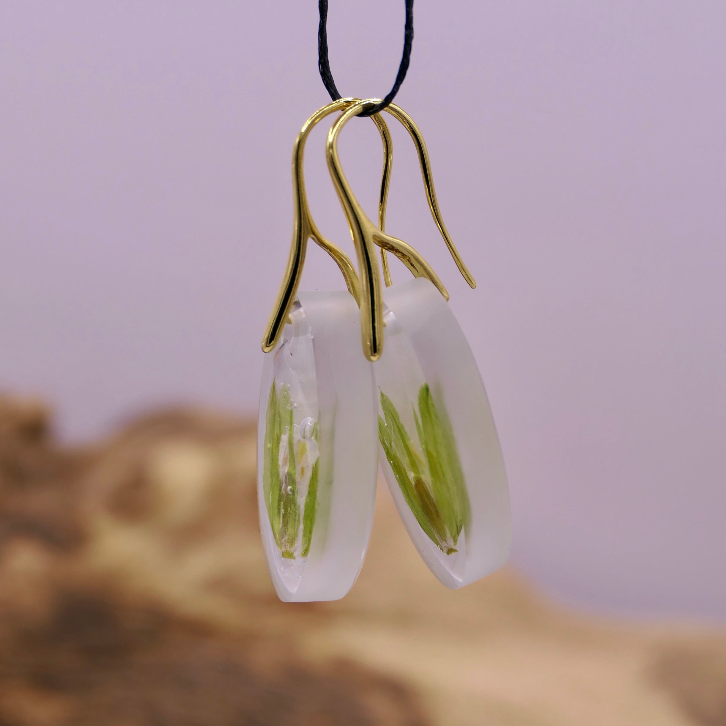 Light green | Earrings