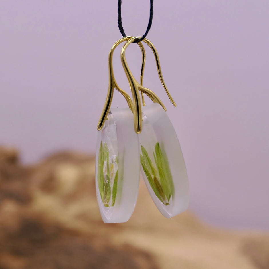 Light green | Earrings